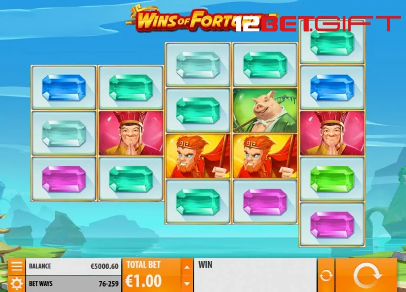 Tùy chọn nút bấm trong game slot